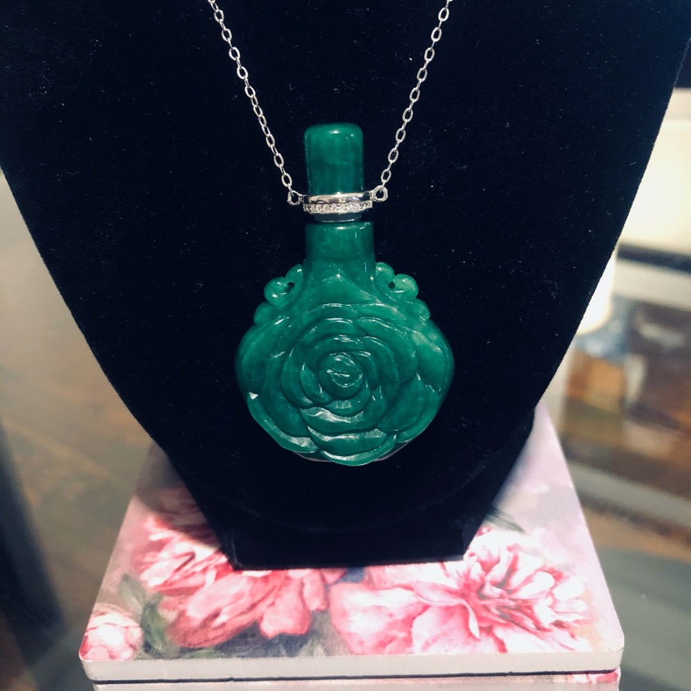 Amazing Hand carved Jade pendant